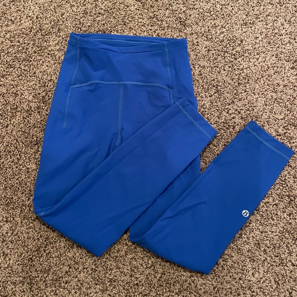 Lululemon Blazer Blue Tone leggings in size 2